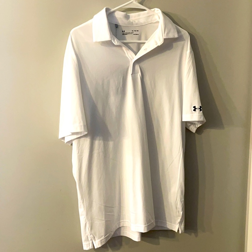 Under Armour Dri-fit men’s polo NWT